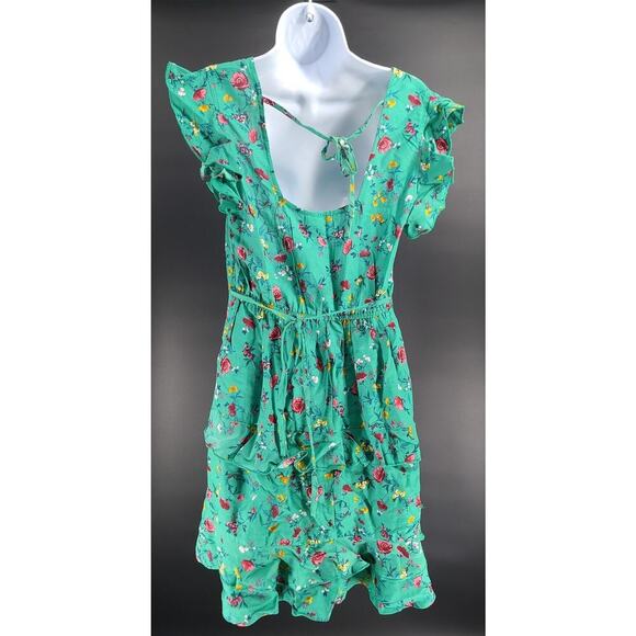 Lottie & Holly ruffle tier dress Sz Large garden Girl Summer Picnic Cottagecore - Picture 12 of 12